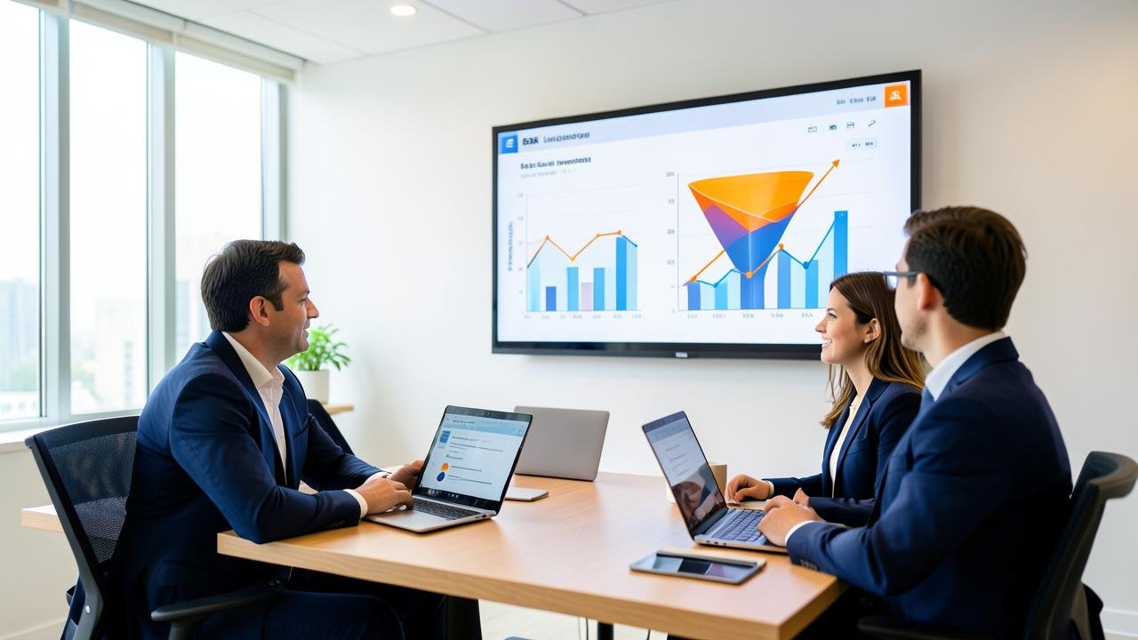 Rapid Neuron consultants working with a B2B technology leadership team